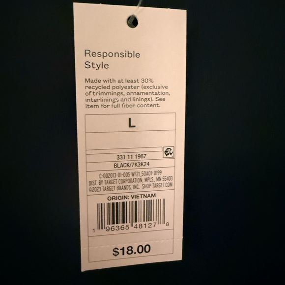 Wild Fable Black Sweatshirt - Picture 3 of 5